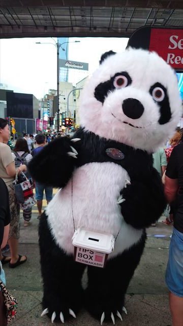 パンダの着ぐるみ